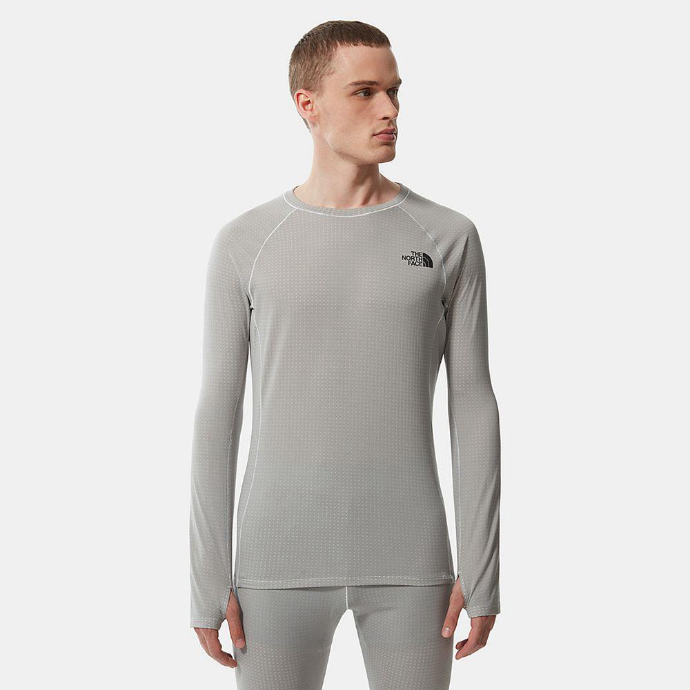 The North Face Dotknit Ανδρικα Baselayers - Γκρι (WYTX59210)
